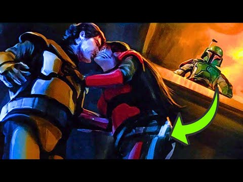 How did Boba Fett react when another man kissed his wife? | Star Wars