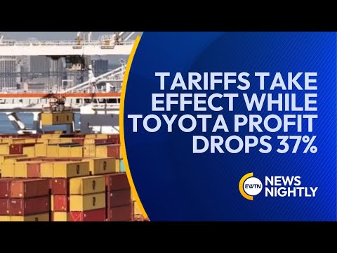 Tariffs Take Effect: Apple Boosts U.S. Manufacturing, Toyota Profit Drops 37% | EWTN News Nightly