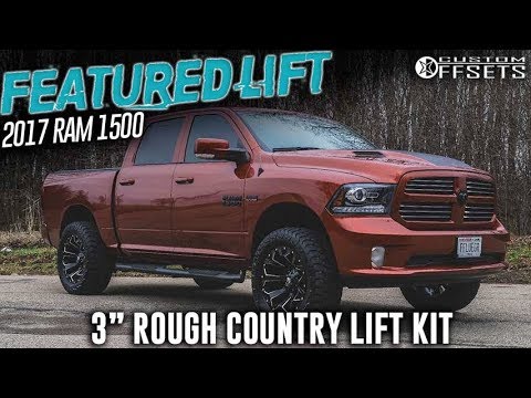 Featured Lift: 3\" Rough Country Lift Kit 2017 Ram 1500