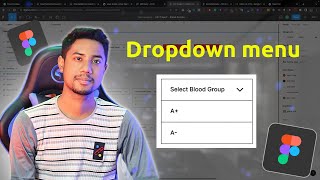 Design Dropdown menu In Figma - Expert Azizul