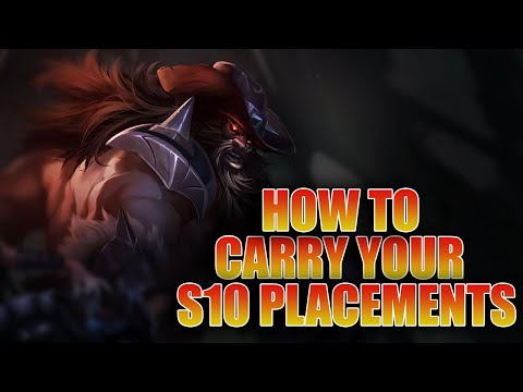 HOW TO CARRY YOUR S10 PLACEMENTS IN THE JUNGLE | Olaf Jungle Guide & Gameplay | League of Legends