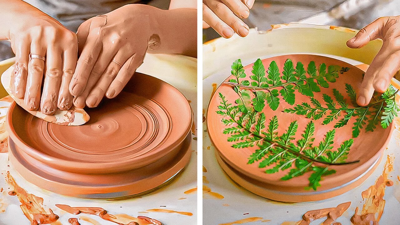 Técnicas Satisfatórias de Cerâmica e Decorações Com Argila