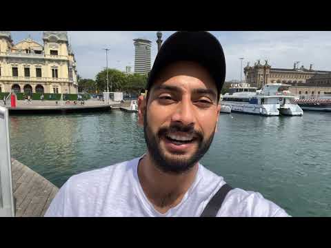 Tour To Barcelona Beach Part-1 // Spain Wala 22..
