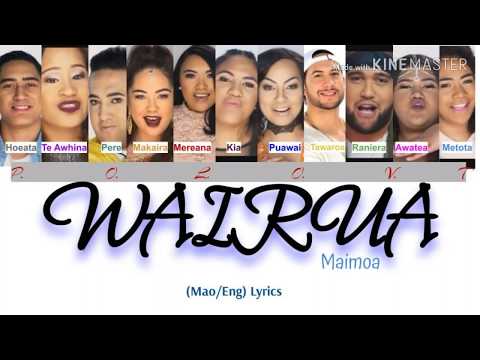 Maimoa - Wairua (Mao/Eng Color Coded Lyrics)
