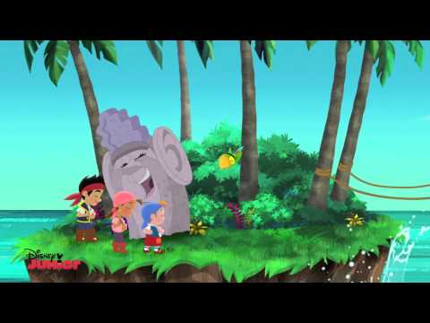 Jake and the NeverLand Pirates | The Singing Stones Song | @disneykids