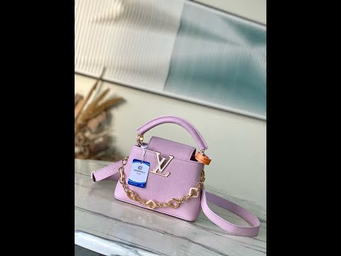 Louis Vuitton Capucines Mini M14972 Light Purple – Harmony Collection