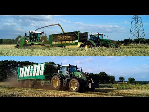 Lohnunternehmen Blunk am GPS häckseln XXL | 7x Fendt Vario | Fendt Katana 85 | Tebbe, Joskin, Krone