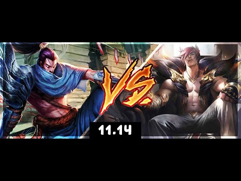 PzZang | Yasuo vs Sett - Mid Season 11 - Patch 11.14 - Yasuo Gameplay