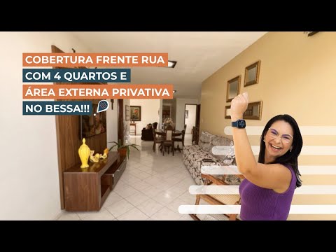Vendido🚫Apartamento por R$ 395 Mil com 4 quartos a 300 metros da praia no Bessa em João Pessoa - PB