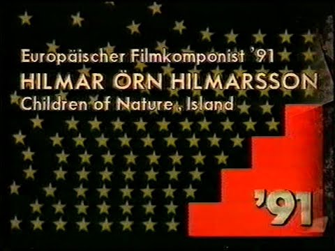 Hilmar Örn fær Felixinn fyrir Börn náttúrunnar (1991)