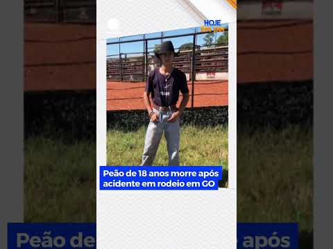 Um jovem de 18 anos morreu após sofrer um acidente durante um rodeio em Aparecida do Rio Doce