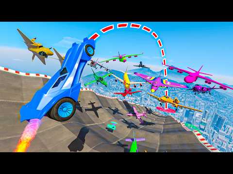 MEGA RAMP EVERYONE AGAINST ME! 10,000 CHUPACÁMARAS vs DANIREP!! - GTA 5 ONLINE