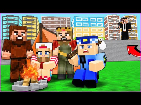 KÖTÜ BAŞKAN ŞEHRİMİZİ ELE GEÇİRDİ! 😱 - Minecraft