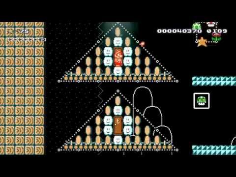 Level Within A Level 4 by Pink Birdo - SUPER MARIO MAKER - No Commentary