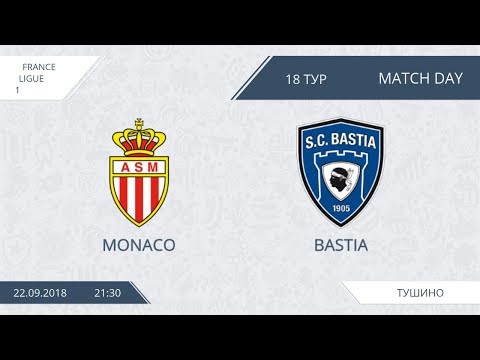AFL18. France. Ligue 1. Day 18. Monaco - Bastia