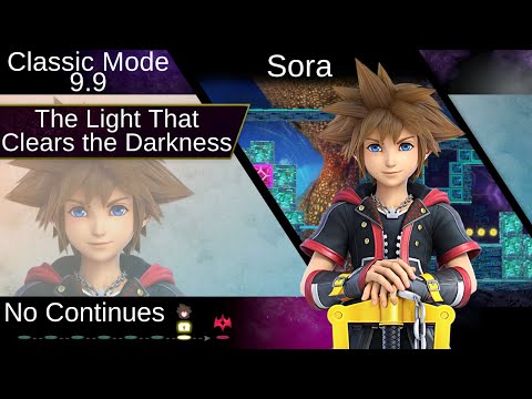 [SSBU] Classic Mode 9.9 Intensity w/ Sora | No Continues