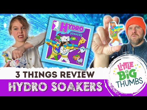 Hydro Soakers - 3 Things Review // Little Big Thumbs