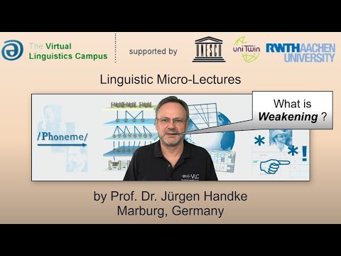 PHY_029 - Linguistic Micro-Lectures: Weakening