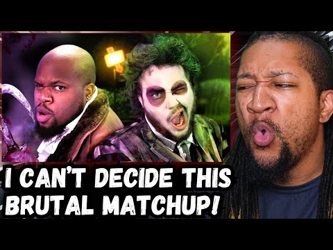 Beetlejuice vs Candyman - RAP BATTLE! (Freshy Kanal) | Reaction!