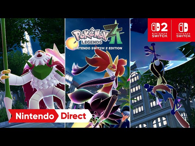 Pokémon Legends: Z-A – Nintendo Direct 9.12.2025