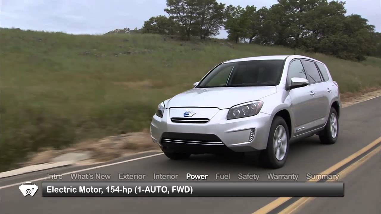 2014 Toyota RAV4 EV Test Drive