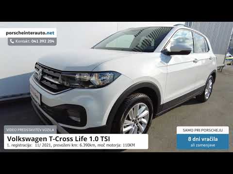 Volkswagen T Cross Life 1.0 TSI - PREDSTAVITEV VOZILA