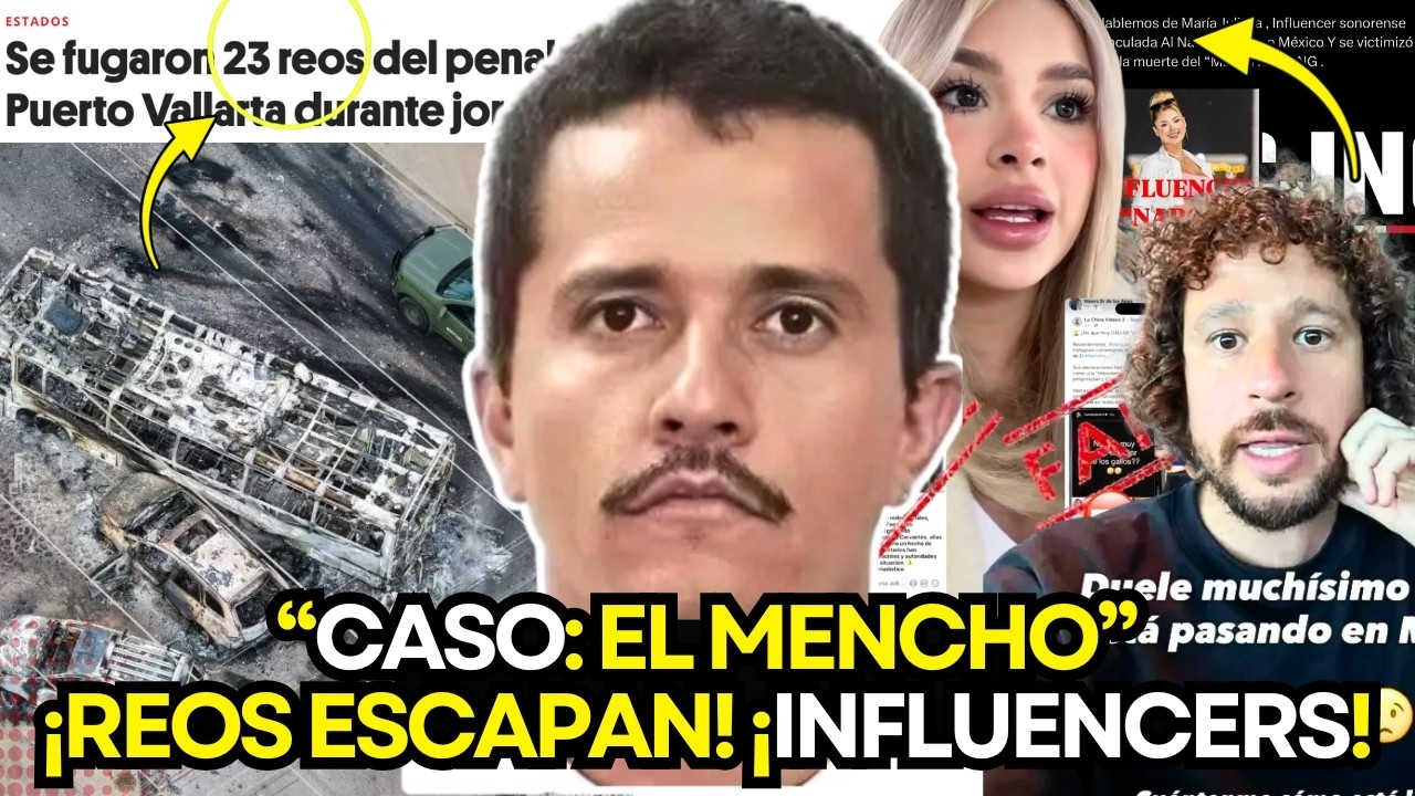 23 PRESOS se ESCAPAN! EL MENCHO! INFLUENCER INVOLUCRADA! LUISITO COMUNICA en CONTROVERSIA!