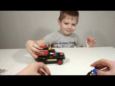 Распаковка LEGO набора Police battle force