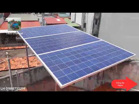 TECH - Điện mặt trời hòa lưới 1kw giá 17 triệu