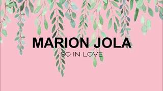 Marion Jola - So In Love (Official Video Lyrics)