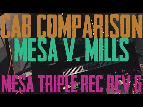 CAB COMPARISON - Mesa Triple Rec Rev G