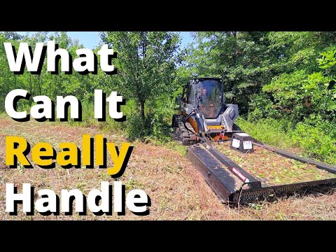 Pushing the Limits of a Skid Steer Brush Cutter