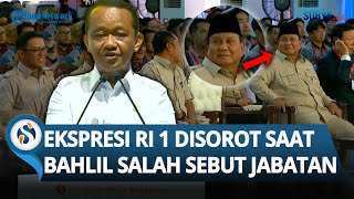 Ekspresi Prabowo Disorot saat Balil Salah Sebut Jabatan Prasetyo Hadi: Saling Lirik dengan Mensesneg