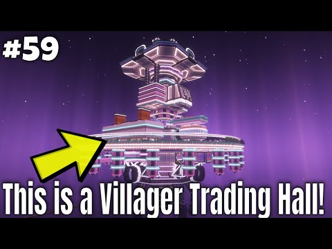 I Made the Most Epic Villager Trading Hall Before 1.20.2!! Minecraft 1.20 Survival! #36