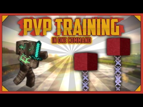 SirStickyNote - Minecraft - HONE YOUR PVP SKILLS | Pvp Training [One Command]