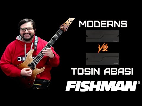 Fishman Fluence Pickup Showdown: Fluence Moderns Vs Tosin Abasi (Animals as Leaders) Signature Set