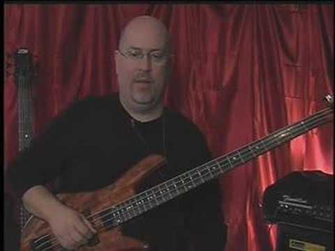 Todd Johnson Bass Guitar : Floating thumb technique