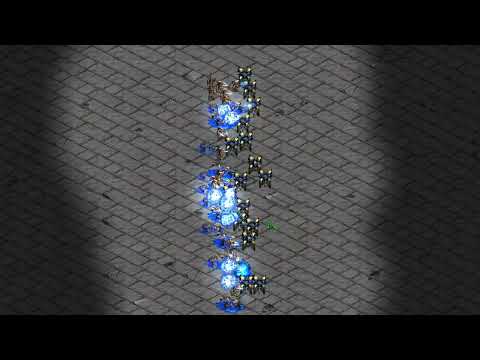 50 Dragoons vs 50 Zealots