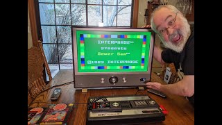 Crosley Custom 24" Retro TV - Woodgrain TV for Retro 8bit Computers but Intellivision Too!