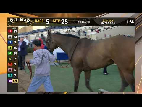 Horse Greedy wins race 4 at Del Mar 12/1/19