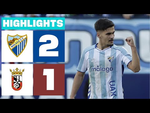 MÁLAGA CF 2 - 1 AD CEUTA FC | RESUMEN LALIGA HYPERMOTION