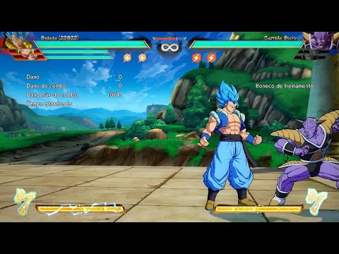 DBFZ Gogeta (SSGSS) Corner Combo TOD