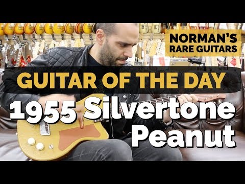 Vintage 1954 Silvertone Danelectro 1 Pickup Guitar Model 1375 First Year! image 14