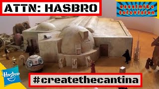 TIME FOR HASBRO TO MAKE THE MOS EISLEY CANTINA FOR THE VINTAGE COLLECTION #CREATETHECANTINA