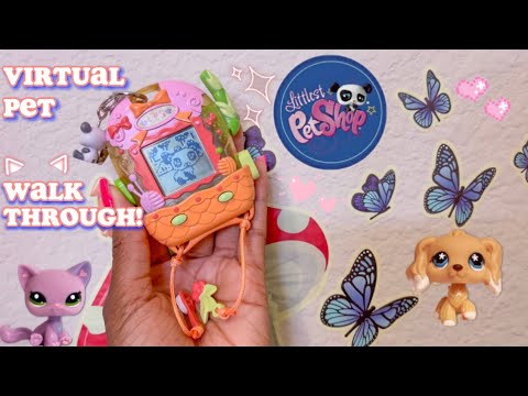 My Littlest Pet Shop Virtual Pet Playthrough - YouTube