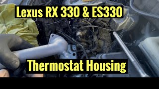 Toyota/Lexus 3.3L V6 thermostat Replacement (3MZ-FE engine)
