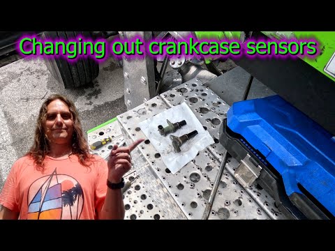 Changing out crankcase sensors on a Detroit 60 series. Keep tools on your truck. Life of owner op