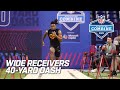 FULL Wide Receivers 40 Yard Dash 2025 NFL Combine