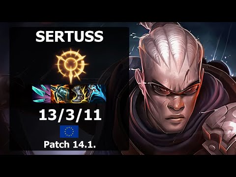 Sertuss Lucian ADC vs Vayne| Patch 14.1 EUW Challenger