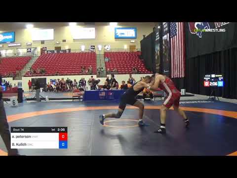 2018 Marine Corps US Open/Masters C Freestyle 78 Quarters - Andrew Peterson (Unat) Vs. Boris Kulic